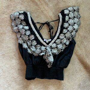 Monograph Brand Blouse